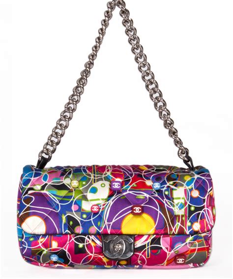 chanel multicolor bag|chanel full flap bag.